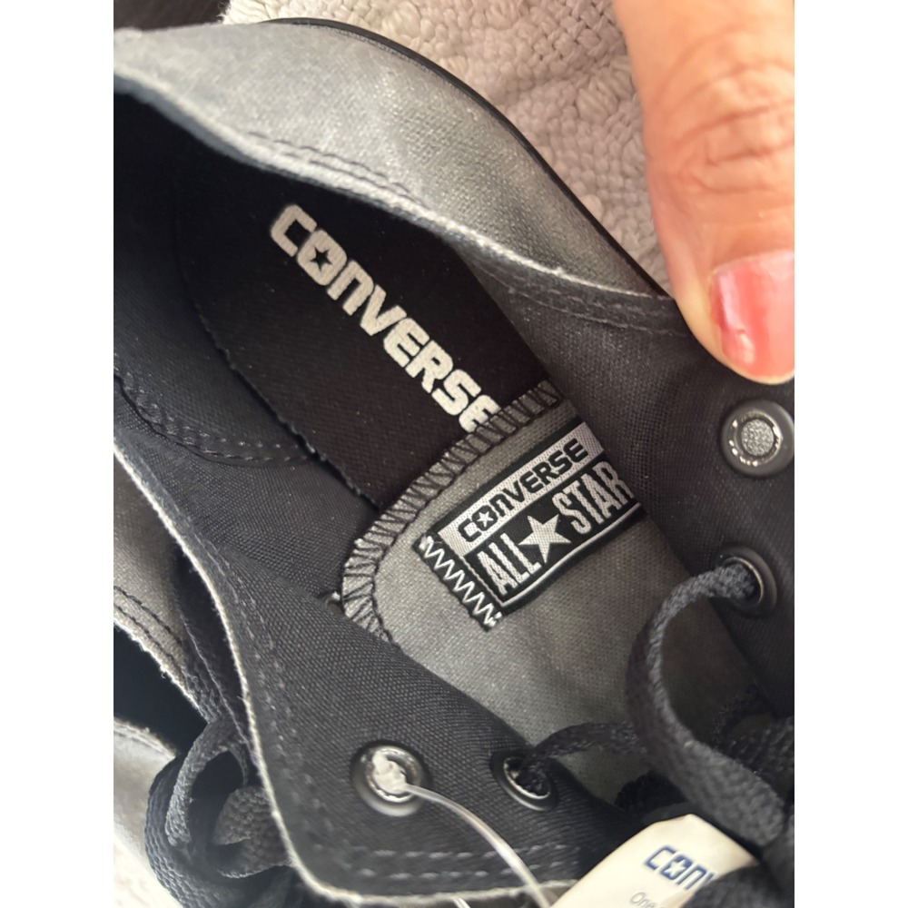 Converse All Star Low Top 9.5 Womens 7.5 Mens Gray Washed Canvas Sneakers 139759 - Picture 6 of 8